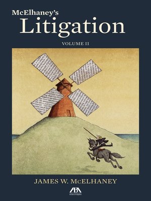 cover image of McElhaney's Litigation